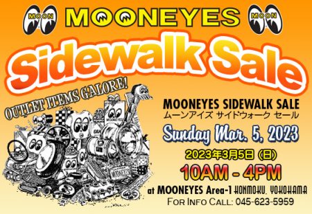 3/5 (Sun) SIDEWALK SALE 開催!!